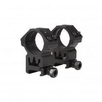 Theta Optics 30mm Scope Rings (High), Manufactured by Theta Optics, this twin pack of scope rings are suitable for flashlights/optics with 30mm diameter